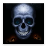 laughing skull android application logo